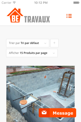 Be travaux screenshot 4