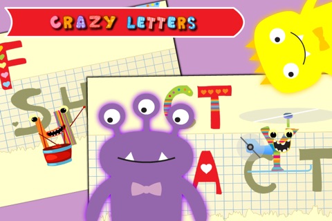 AZ Learn Alphabet for Toddlers. Drag and drop the funny and crazy animated letters! screenshot 4