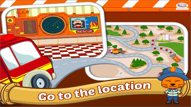 Marbel Firetruck - Pet Kids Fireman(圖1)-速報App