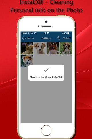 Insta EXIF. Cleaning personal info screenshot 3