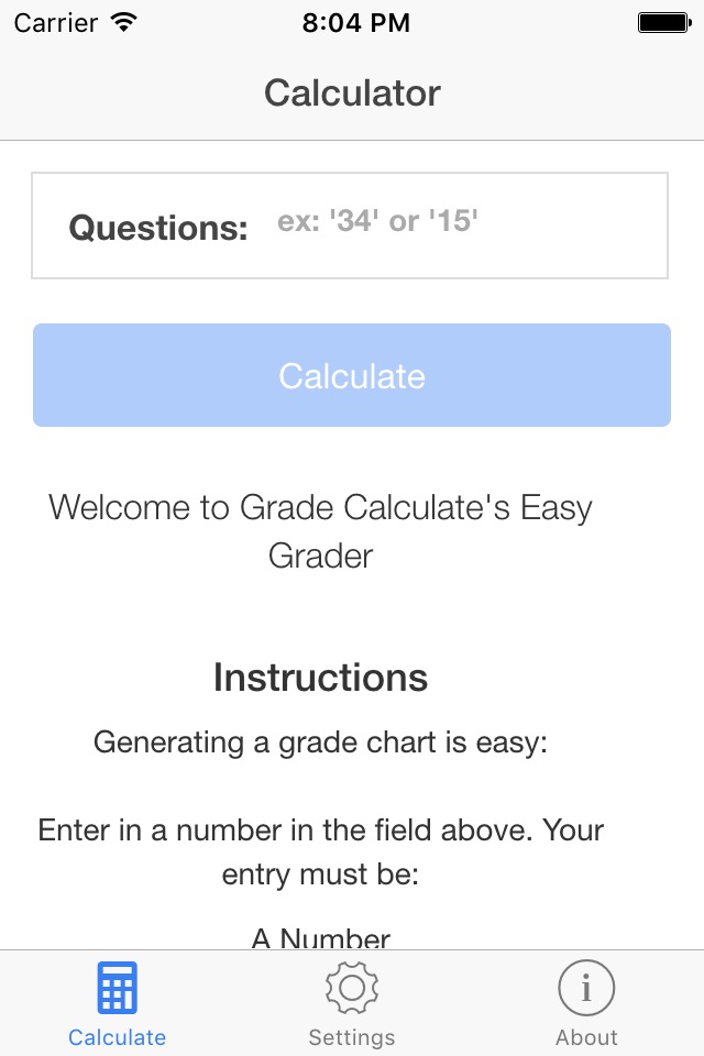 Grade Calculate screenshot 4