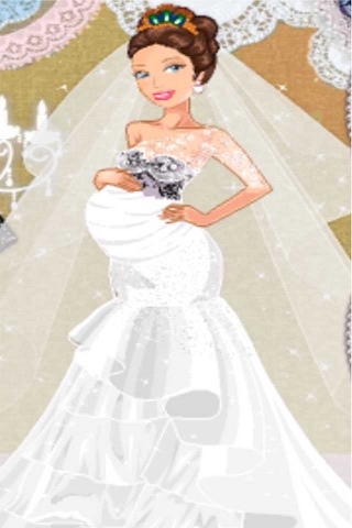Беременные свадебное платье screenshot 3