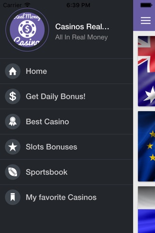 Casinos Real Money - Best Mobile Gambling, Betting Online and Deposit Bonus screenshot 2