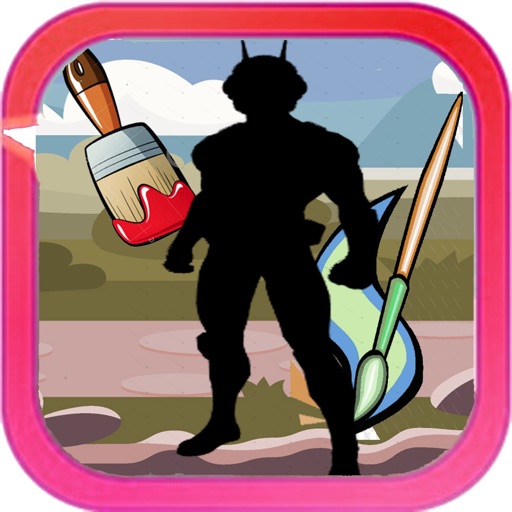 Paint For Kids Game Ant Man Edition icon