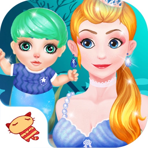 Mermaid Queen's Baby Record - Beauty Pregnancy Tracker /Infant Design Salon Games For Girls Icon