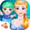 Mermaid Queen's Baby Record - Beauty Pregnancy Tracker /Infant Design Salon Games For Girls