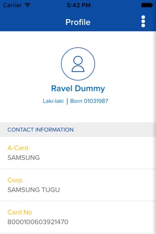 Samsung Tugu Mobile screenshot 4