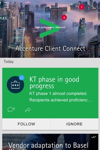 Accenture Client Connect screenshot 2