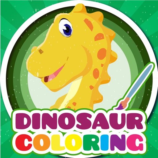 Jurassic Life Dinosaur Day Coloring Pages Eighth Edition iOS App