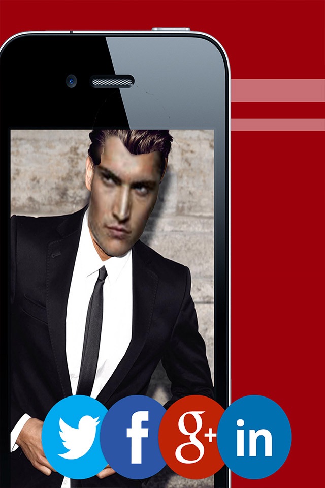 Formal Men Maker - Try Face in Suits, GentleMan Outfits screenshot 3