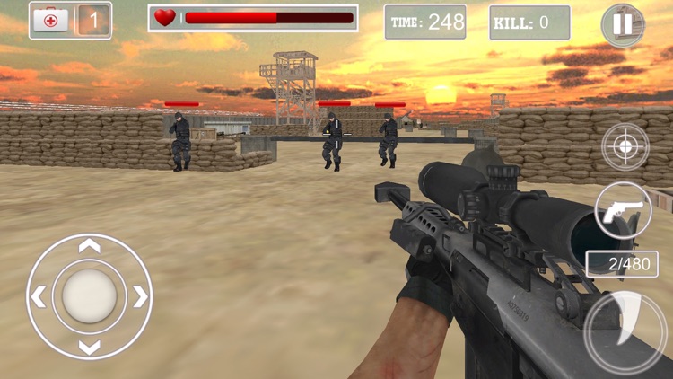 Terrorist Counter Shooter 3D Game