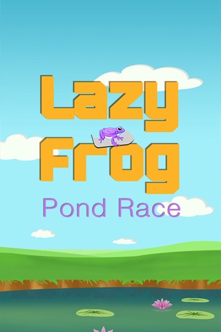 Lazy Frog Pond Race Pro - crazy fast racing arcade game screenshot 2