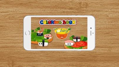 Coloring books (sushi) : Coloring Pages & Learning Games For Kids Free! 1.0.0 IOS -
