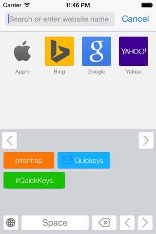 QuicKeysApp screenshot 3