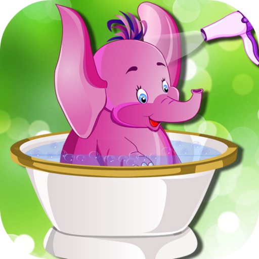 Elephant Bating - Zoo Helper&Sugary Pets Care