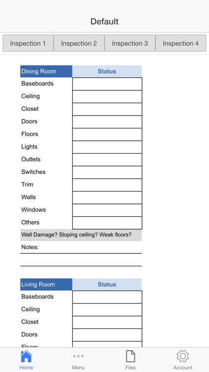 House Inspection Log screenshot-4