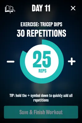 Game screenshot Women's Tricep Dip 30 Day Challenge FREE hack
