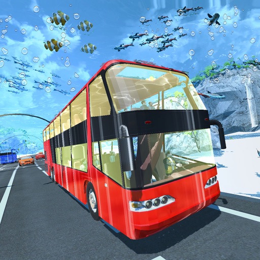 Tourist Bus Underwater Tunnel icon