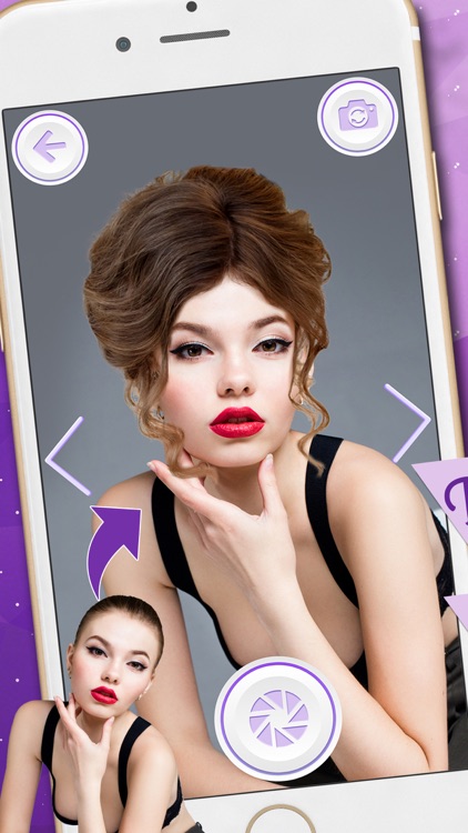 Fashion Hairstyle for Girls Pro – Fancy Hair Salon Photo Studio with Haircut Makeover Stickers