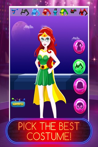 Superhero Girl Makeover : Princess Dress Up & Makeup Salon Games screenshot 4