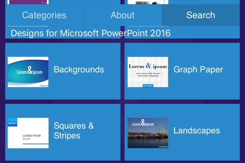 Design Templates PowerPoint® screenshot 2