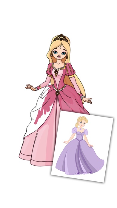 How to cancel & delete Color and paint drawings of Princesses with magic marker my princess - Premium from iphone & ipad 2