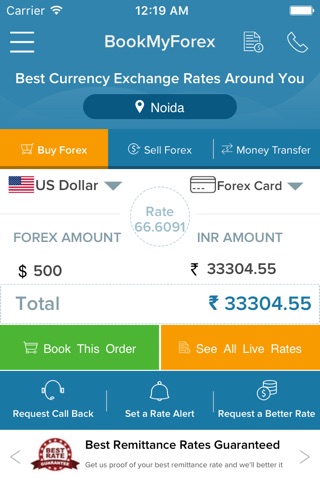 BookMyForex Currency Exchange screenshot 2