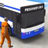 Police Bus Prisoners Duty: Transport Alcatraz jail criminals to Crime City Prison