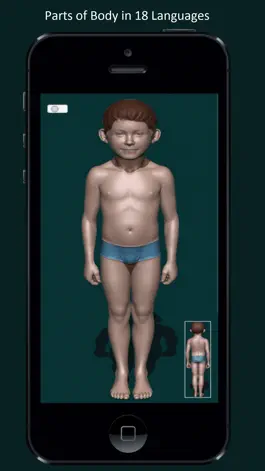 Game screenshot Parts of Body in 18 Languages apk