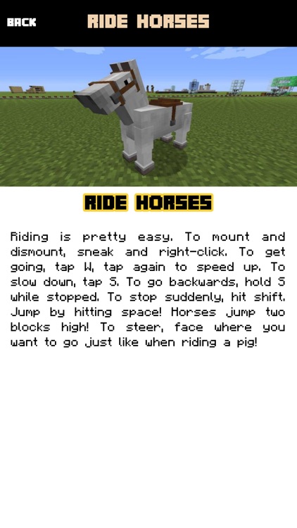 HORSE MOD FREE - Rideable Horses Mods for Minecraft PC Guide Edition