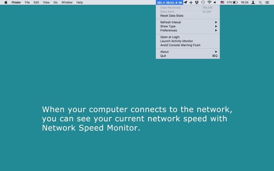 Monitor the speed of your Internet connection with Network Speed Monitor 2.3 
