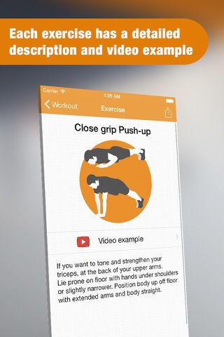 Push Ups - workouts for arms screenshot 3