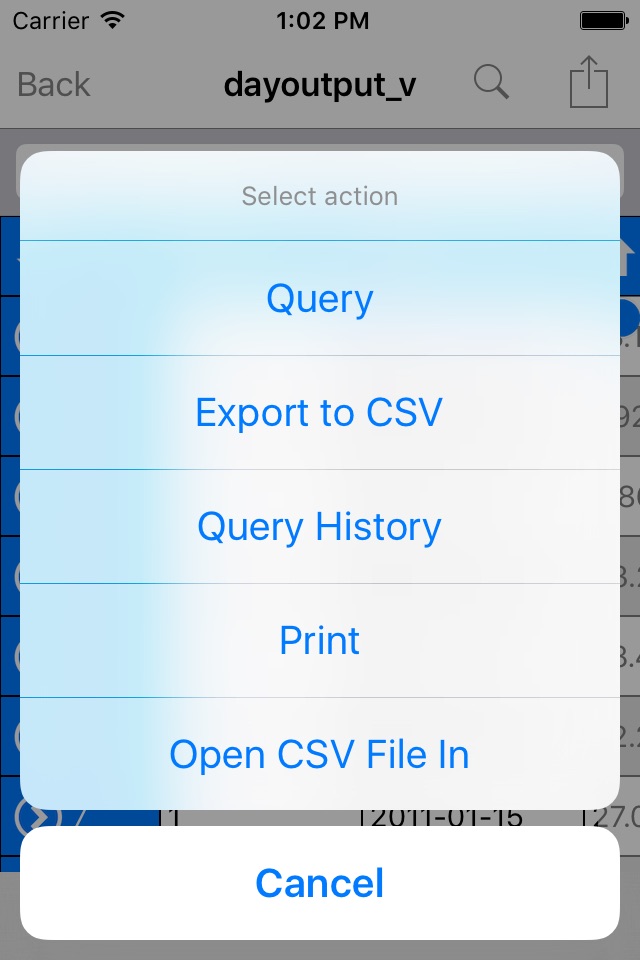 SQLite - Browse Editor Manager screenshot 3