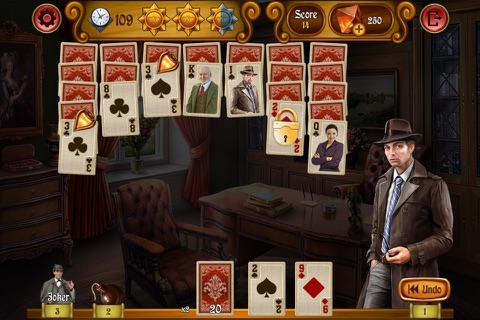 Lost Diamonds Solitaire screenshot 3