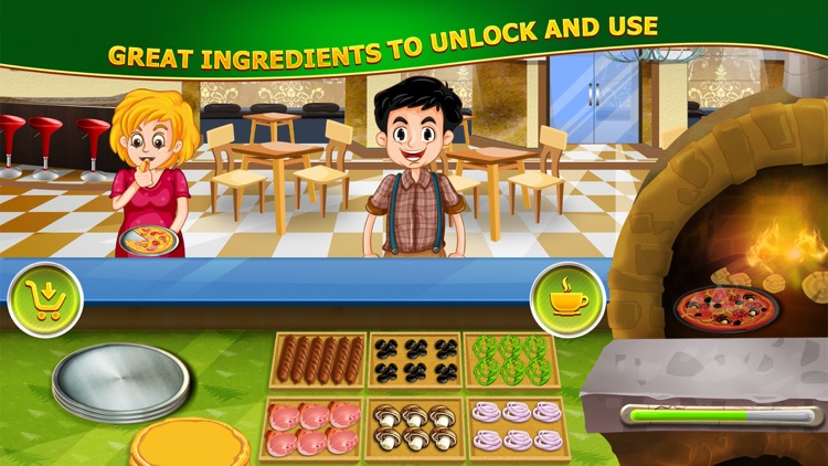 Food Court Pizzeria Fever : Italian Pizza Cooking Scramble FREE screenshot-3