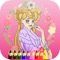 Games Princess Coloring Page : Painting For Kids Free