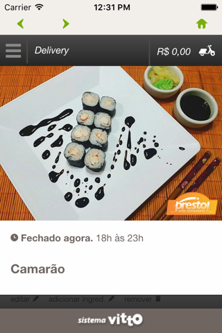 Presto Sushi Delivery screenshot 4
