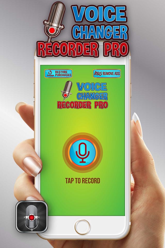 Voice Changer Recorder Pro – Funny Sound Modifier App and Crazy Ringtone.s Maker screenshot 2