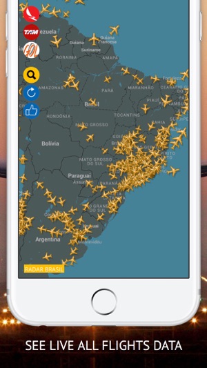 Air BR : Live flight Status & Radar for Avianca Brasil, TAM (圖1)-速報App