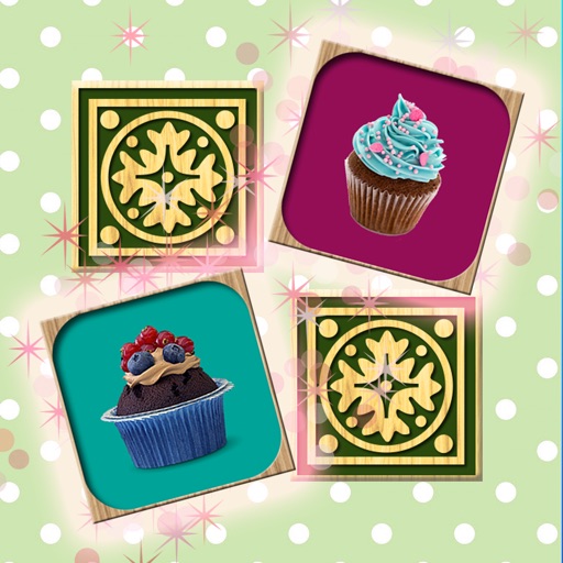 Cupcakes Memory Match.ing Game – Find The Card Pairs in Fun Logic Games for Kids and Adults iOS App