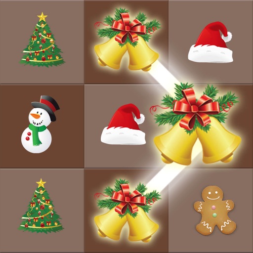 Amazing Christmas Line Story: Addictive connect line for Xmas - A Free fun match 3 puzzle game icon