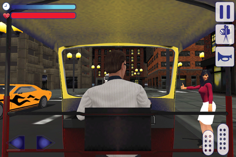 Tuk Tuk Auto Rickshaw Taxi Driver 3D Simulator: Crazy Driving in City Rush screenshot 4
