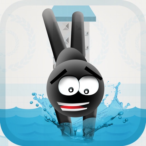 Stickman High Diving PRO - Touch, Jump & Flip! Icon