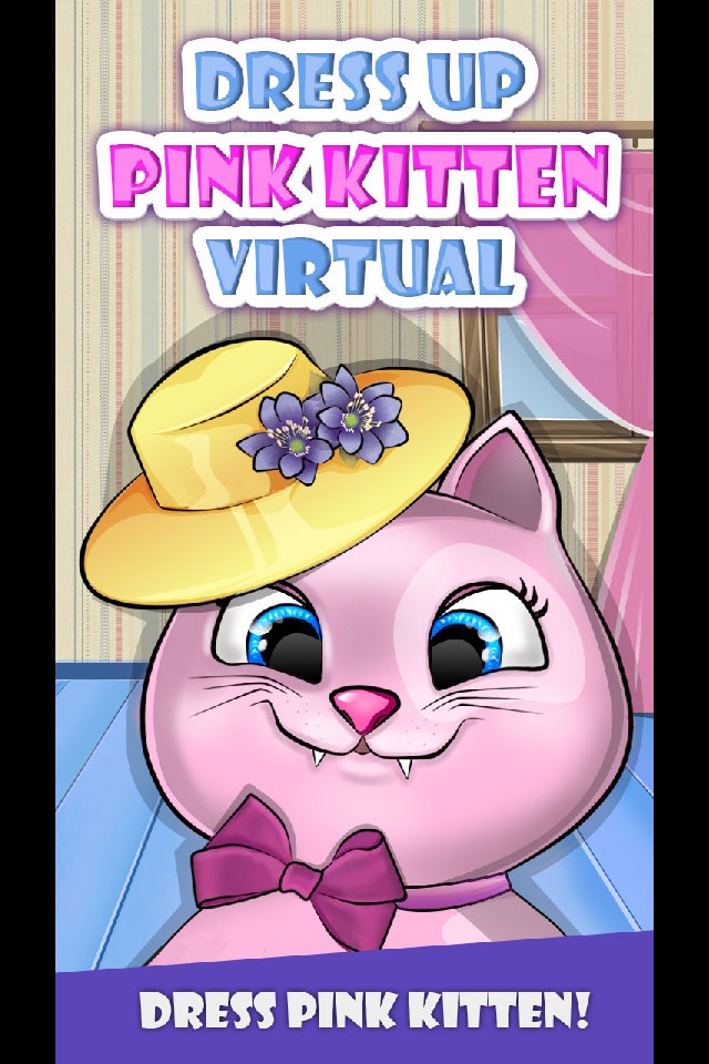 Dress Up Pink Kitten Virtual screenshot 2