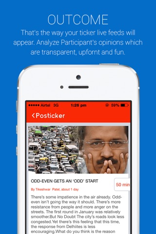 Posticker-Opinion Polling App screenshot 4