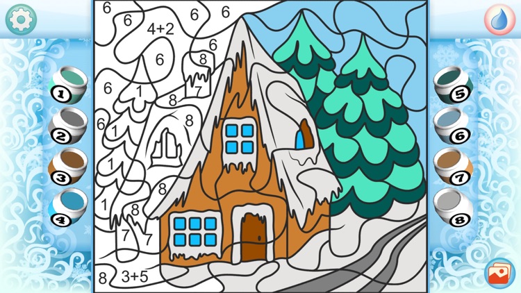 Color by Numbers - Christmas +