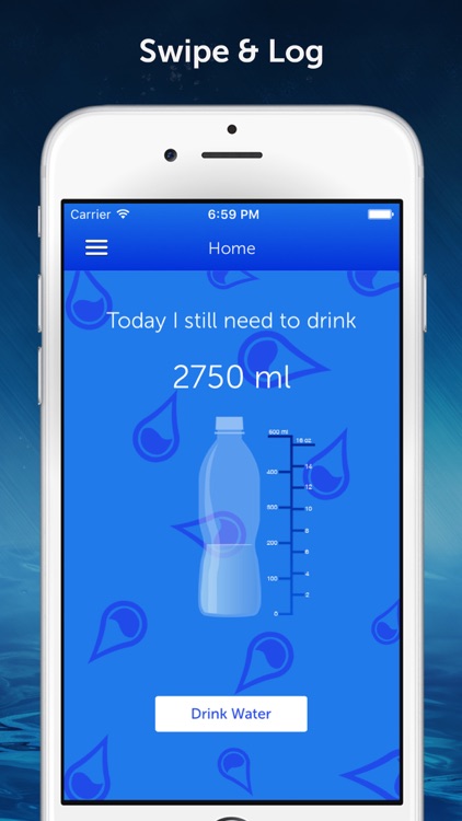 Drink Water Reminder : Daily hydration tracker, monitor and counter manager