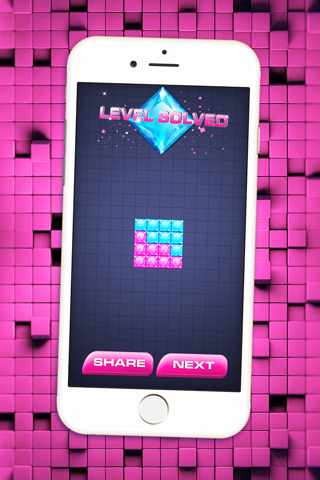 Diamond Block Puzzle – Best Game For Kids To Move Colorful Jewel Square.s screenshot 4