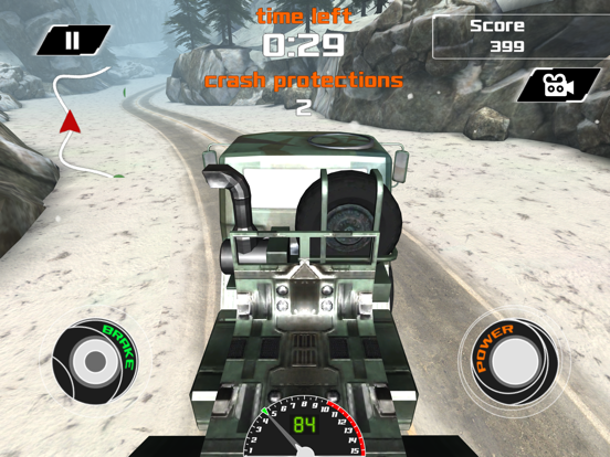 Screenshot #5 pour 3D Snow Plow Racing- Extreme Off-Road Winter Race Simulator Free Version
