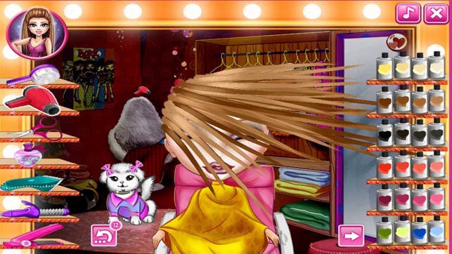 College Girl Hair Salon(圖2)-速報App